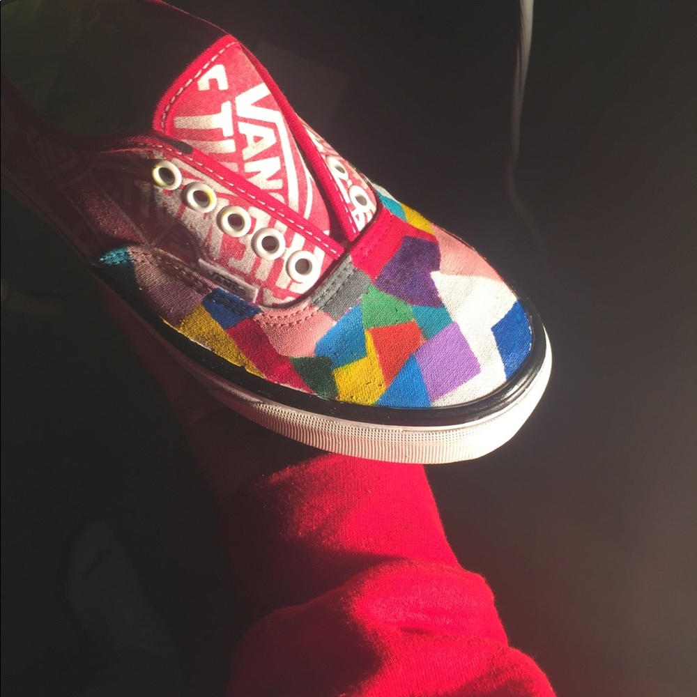 custom OTW vans authentic
